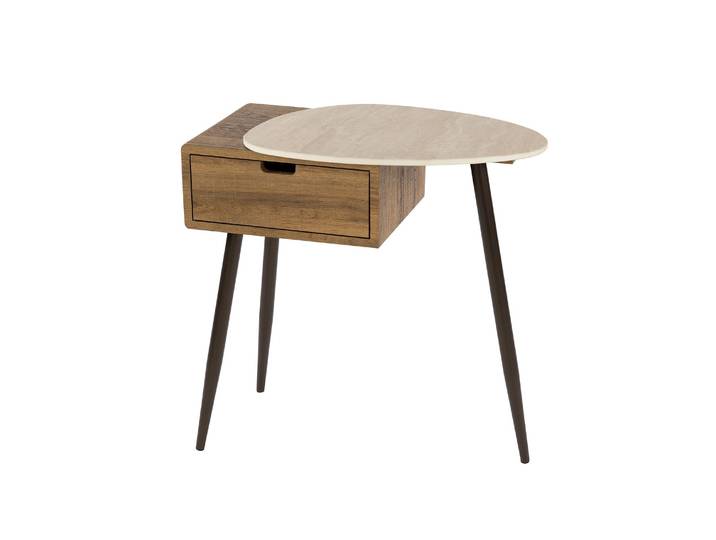 Clemento Travino Nachttisch 1 Schublade links