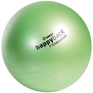 Togu Gymnastikball happyback Fitnessball, Ø 55 cm, frühlingsgrün, belastbar bis 500 kg