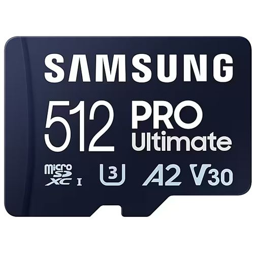 512GB Samsung MicroSD Card 512GB SDXC PRO Ulti.(Class10) Adap retail