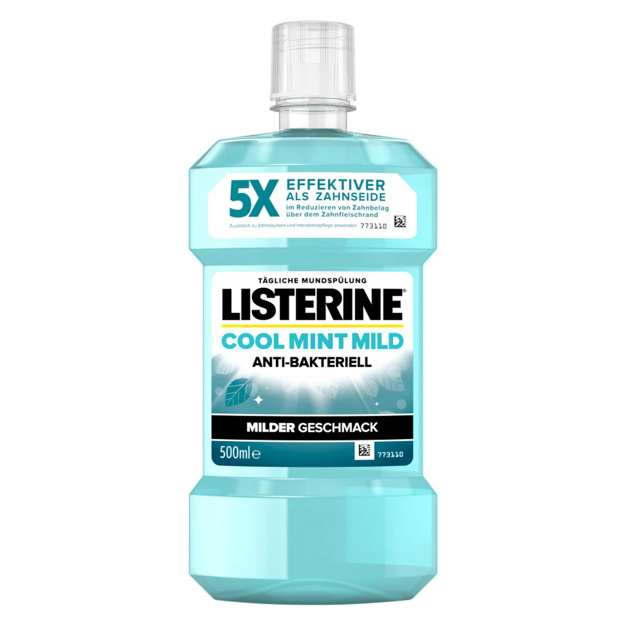 Listerine Cool Mint Mild (500 ml, Mundspülung) (4553)