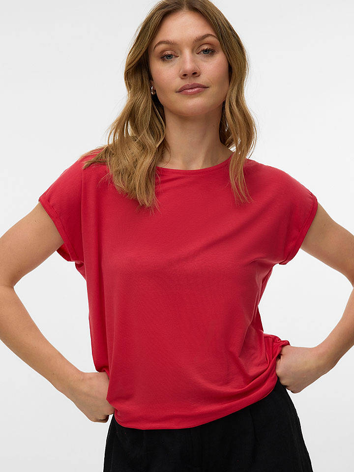 Vero Moda Shirt in Rot - L