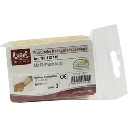 BORT Handgelenkbandage m.Klettverschl.Gr.3 haut 1 St