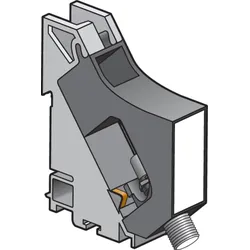 Niko Züblin 650-16910 DIN Schienenmodul mit F Typ Koaxstecker für zentrale Montage eines Koa 65016910