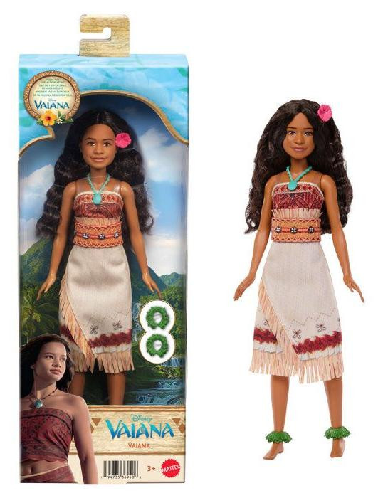 Disney Vaiana pop met afneembaar kledingstuk