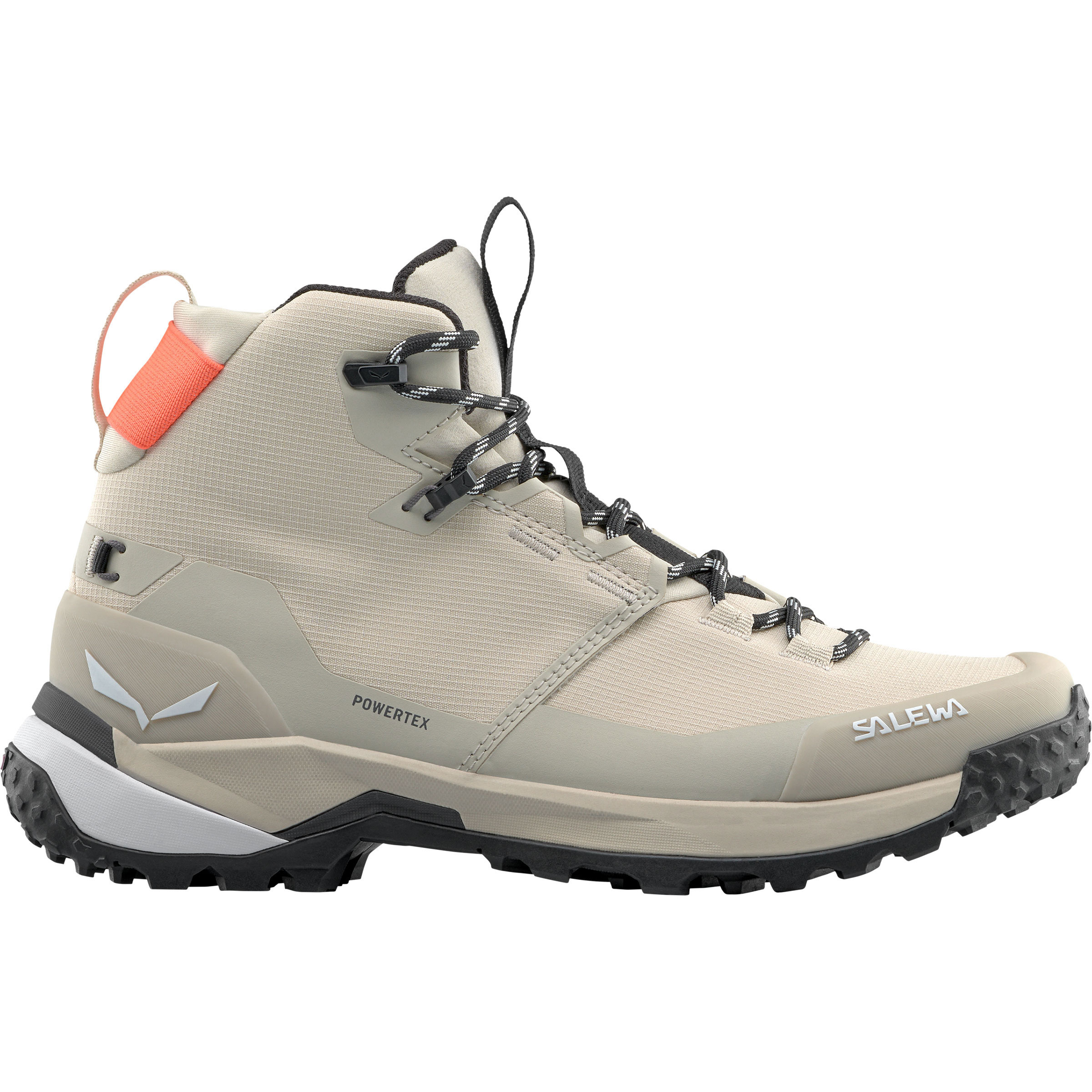 Salewa Puez 2 Mid PTX Damen Wanderschuhe beige Größe 40 Trekking Wasserdicht