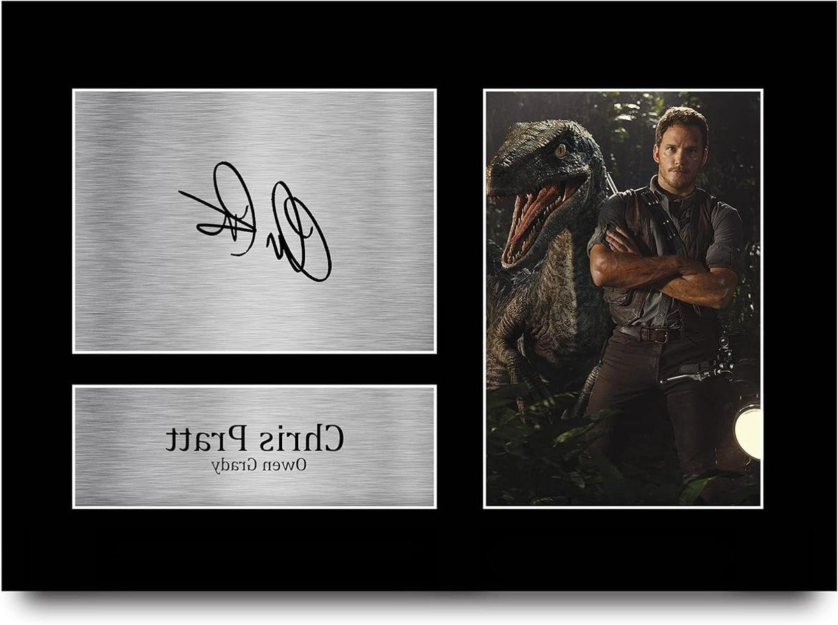 Gedrukte Foto Filmposter Replica voor Volwassenen - A4 Formaat - Zwart Mat