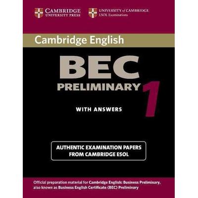 Cambridge BEC Preliminary, Taschenbuch von University of Cambridge Local Examinations Syndicate, Cambridge University Press, 978-0-521-75301-2