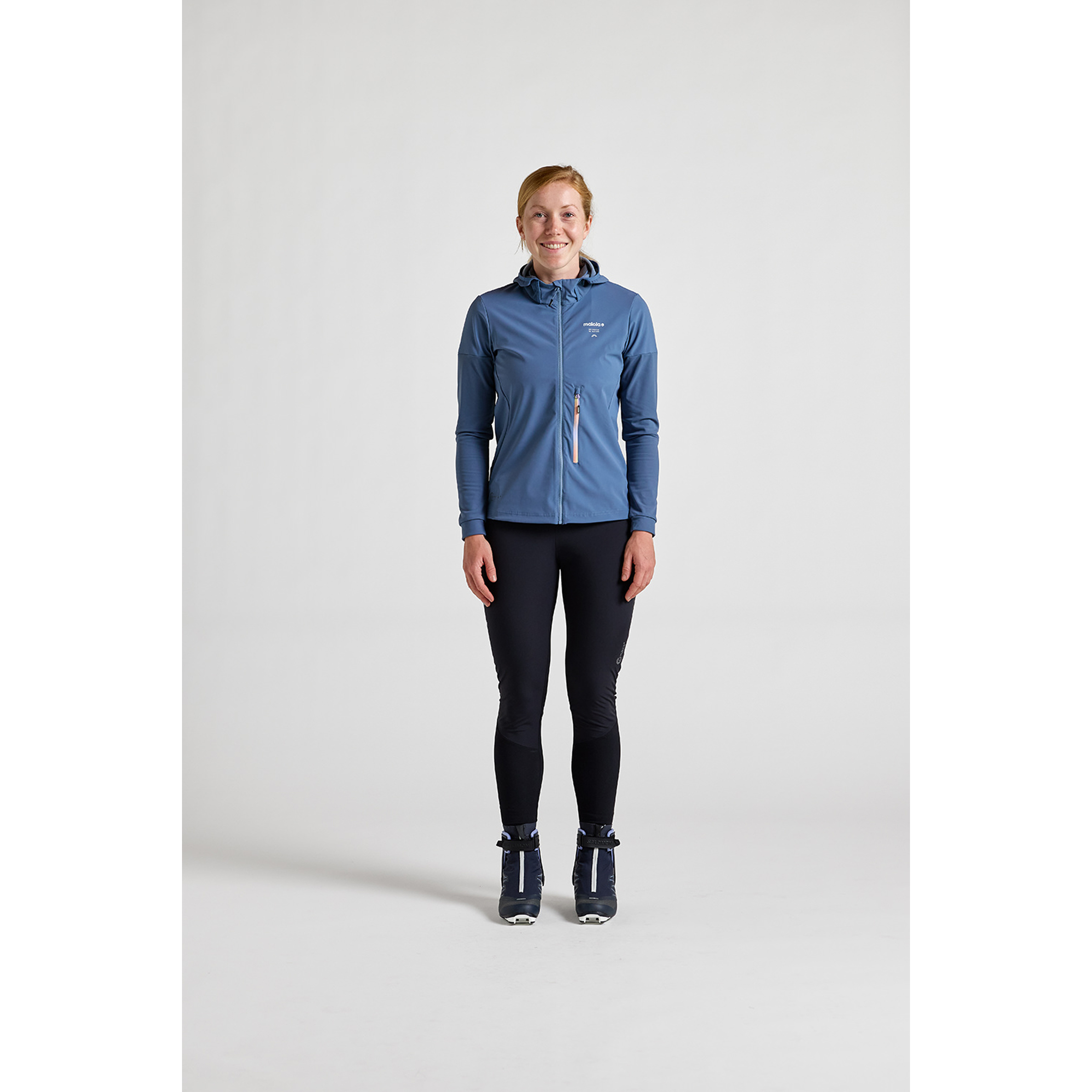 Maloja AntofallaM. Tights Damen Tights & Leggings schwarz Größe M Langlauf Skating Isolierend