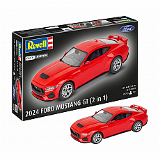 Revell - 2024 Ford Mustang GT Click-System - 1:25 - 60 Teile 305237