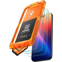 Spigen Glas.tR Align Master Slim (3 pack) (3 Stk., Apple iPhone 17 Pro Max), Smartphone Schutzfolie, Transparent