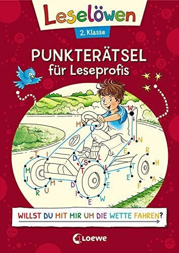 Leselöwen Punkterätsel für Leseprofis - 2. Klasse (Rot) (Leselöwen Rätselwelt) - Preis vom 18.10.2026 19:22:15 h