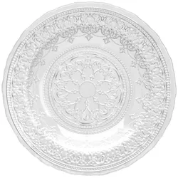 Avet 6er-Set Glasteller, Durchmesser 24 cm, dk317624-d
