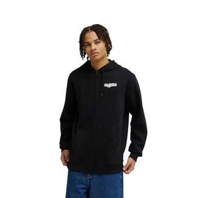Hoodie DC SHOES "DC Eye Of The Storm", Herren, Gr. S, schwarz, Obermaterial: 55% Baumwolle, 25% Baumwolle, 20% Polyester., Sweatshirts Hoodie