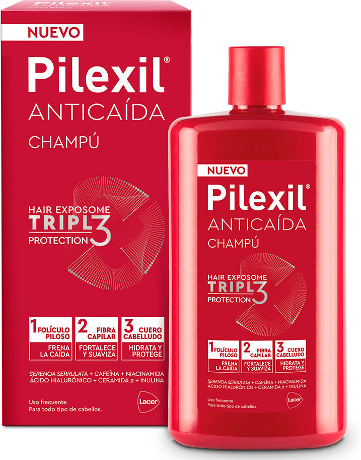 Pilexil Anticaída champú triple protección 450 ml