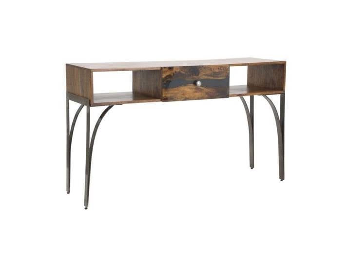 Console Design en Bois  Mustang  130cm Naturel