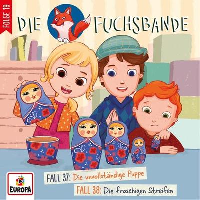 Folge 19: Fall 37: Die unvollständige Puppe / Fall 38: Die froschigen Streifen - Jana Lini, Audio, 4064066684914