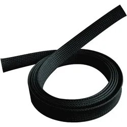 PureMounts Kabelsocke Polyester 1,8m, schwarz