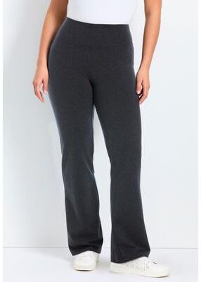 Plus Size Women's Bootleg Legging by Avenue in Charcoal (Size 14/16)