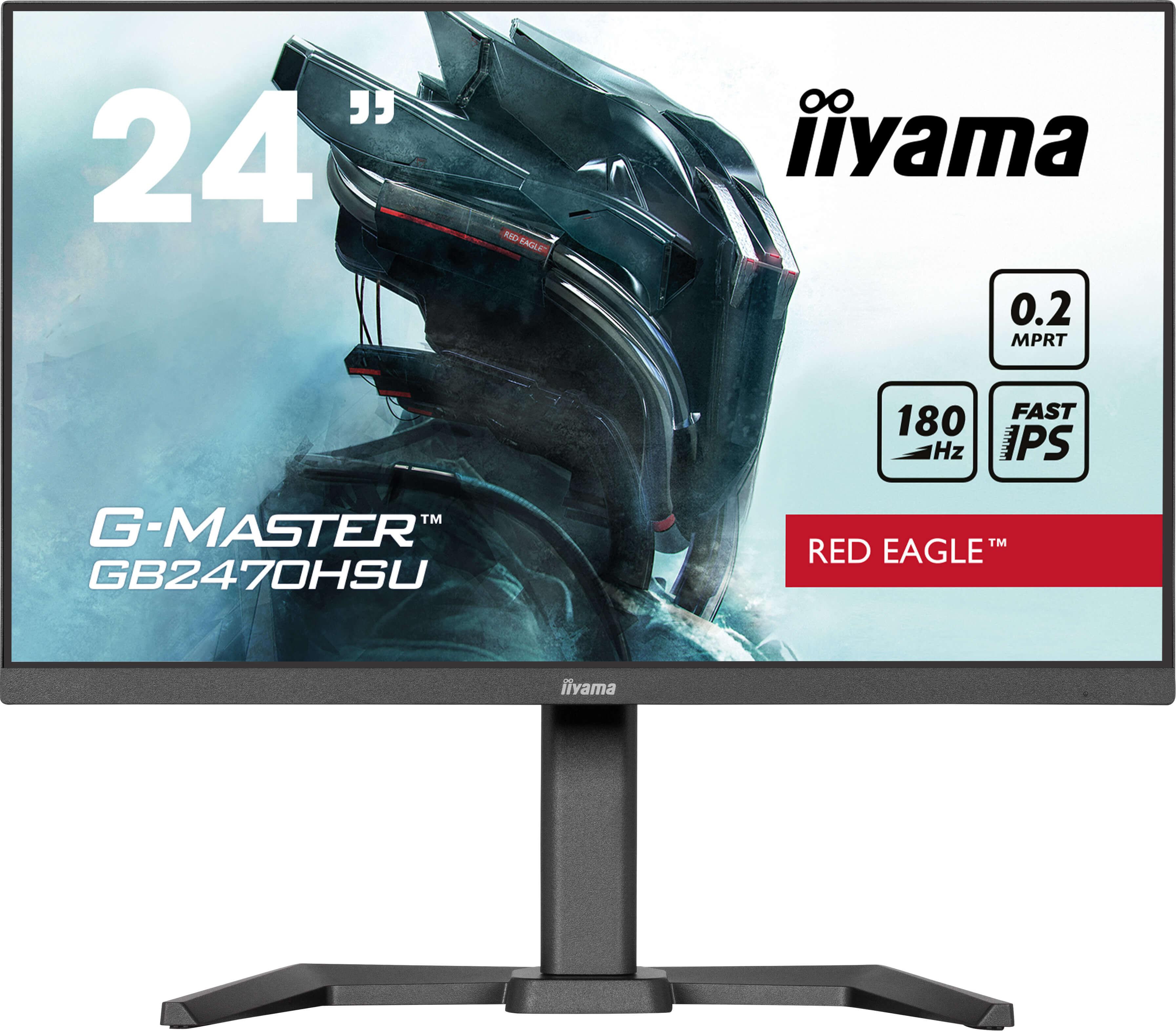 iiyama G-Master GB2470HSU-B6 23.8 Zoll Full HD Fast IPS Panel 16:9 Gaming Monitor