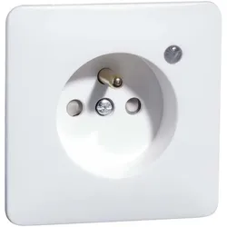 Peha Steckdose m.Erdungsstift B 80.6671 SI GLK GN