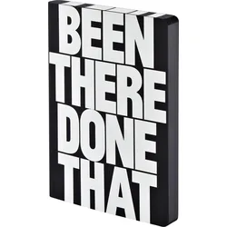 Graphic Been There Done That Gepunktetes Notizbuch L 256 Seiten 120 g/m2