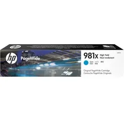 HP Original 981X Druckerpatrone cyan 10.000 Seiten (L0R09A)