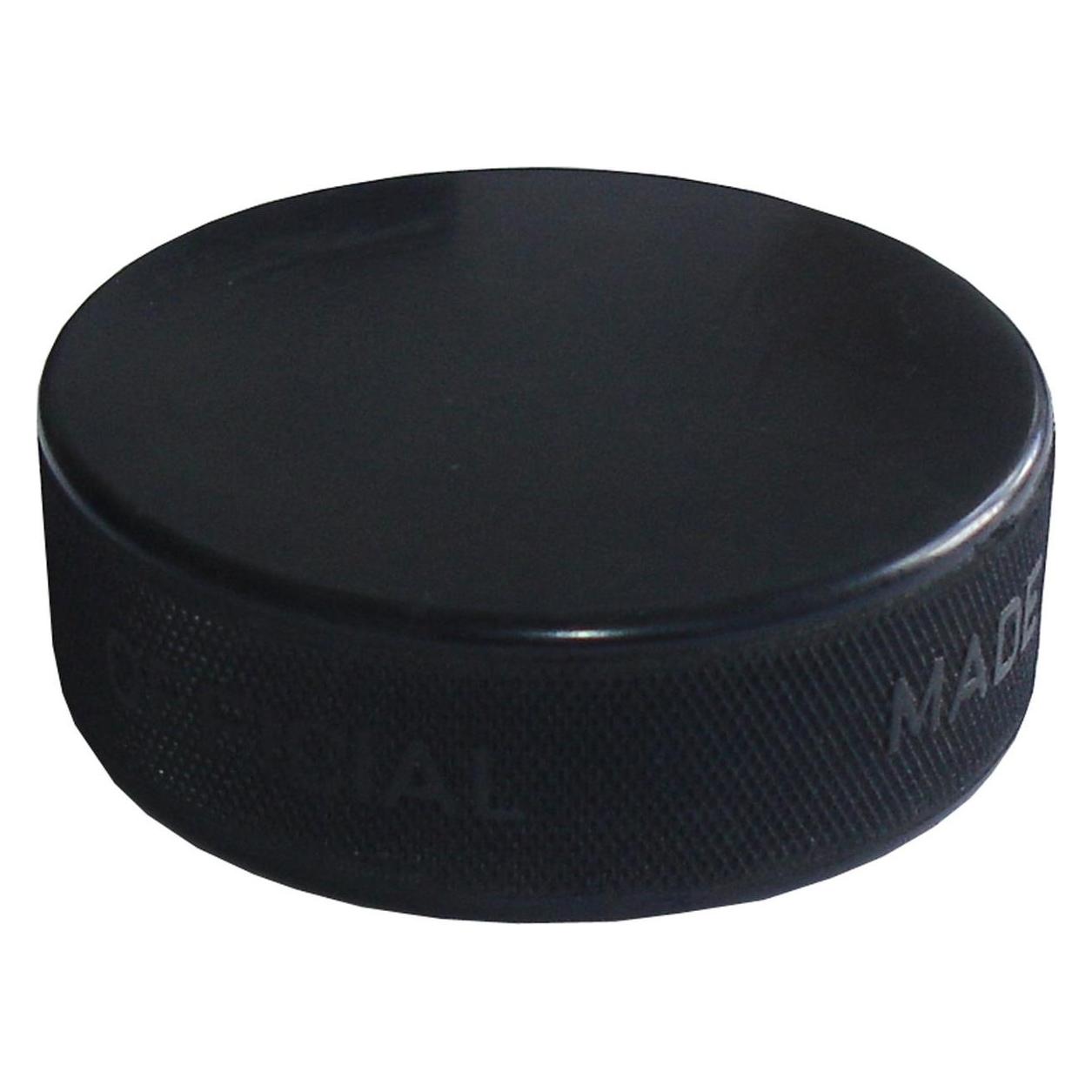 Kubi Sport Krazek Eishockey-Spielpuck für Senioren, zertifiziert von KUBISPORT, 165 g (78191411)