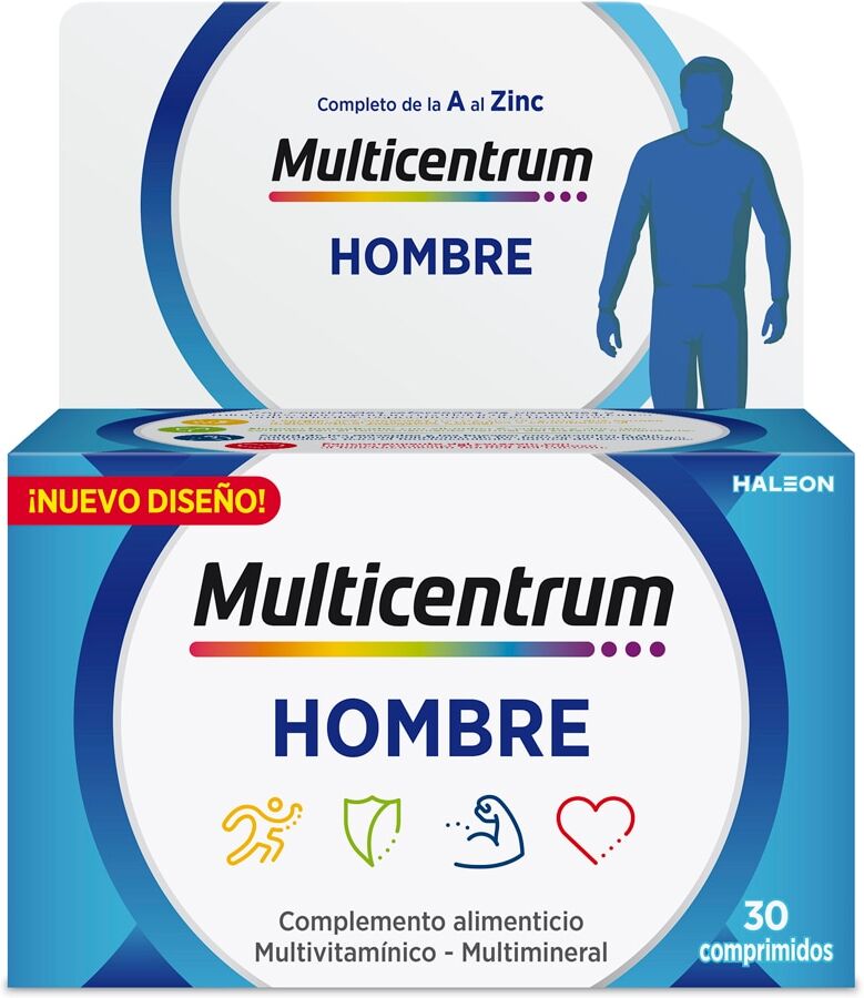 Multicentrum Comprimidos Hombre .