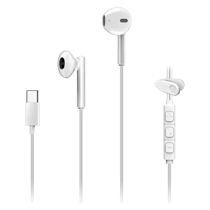 Genius Kopfhörer HS-M366 weiss / mit Mikrofon / USB-C / Kabel 1,2 m (Kabelgebunden) (31710033401)