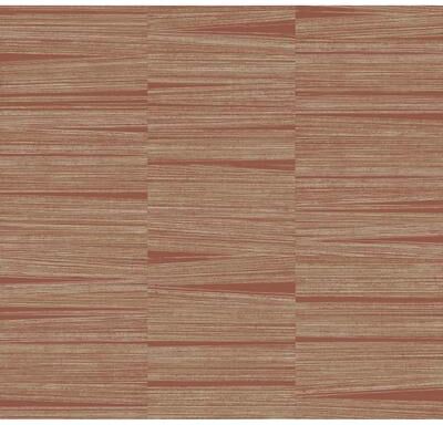 York Wallcoverings Line Stripe Brick Wallpaper