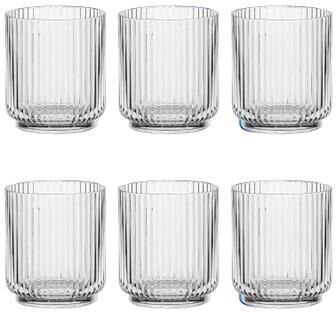 Abode Homewares Mesa Acrylic Drinking Glass - 15 oz - Set of 6