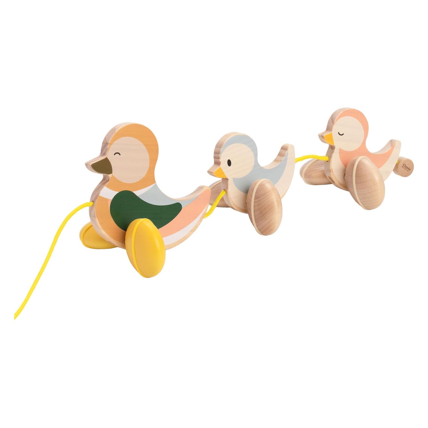 Classic World Klassische Holz-Zieh-Ente (76500752)