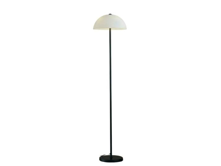 Lampadaire en verre noir et blanc 155 cm