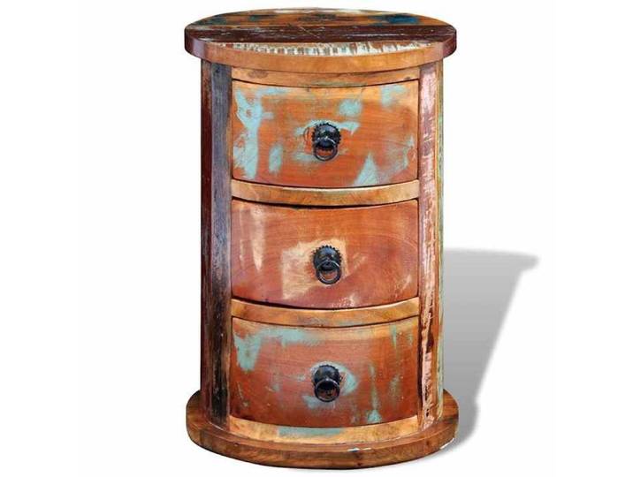 Autumn Mega Sale Buffet commode haut - Vidaxl - pour salon - Armoire avec 3 tiroirs Bois de récupération massif FR39642554677