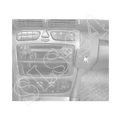 BRODIT 852812 ProClip Halterung - Mercedes Benz C-Class (180-320) 2000-2006 P...