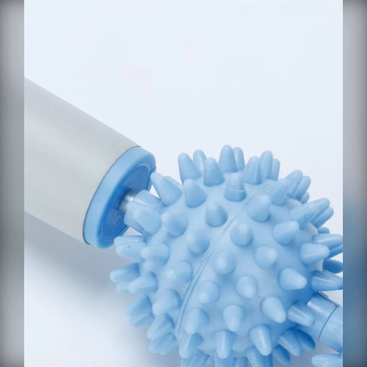 INF 5-Kugel-Noppen-Faszien-Massage-Stab — Ergonomischer Tiefengewebe-Myofaszial-Roller für Rücken- und Taillenregeneration, Rosa