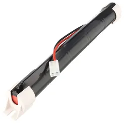 Notleuchtenakku NiMH 6V 4500mAh L1x5 330x37mm mit Anschlußkabel und Endkappen ersetzt Cellcon PA-A2469 R001-KF