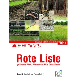 NaBiV Heft 70/4: Rote Liste gefährdeter Tiere, Pflanzen und Pilze Deutschlands - Teil 2: Wirbellose, Fachbücher von Bundesamt f�r Naturschutz (BfN)