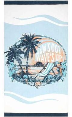 Izod Sun's Out Beach Towel