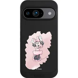 Nivocase Hülle für Google Pixel 9 Handyhülle NIVOcore Case Schwarz Disney Motiv ohne Hintergrund (Google Pixel 9), Smartphone Hülle, Schwarz