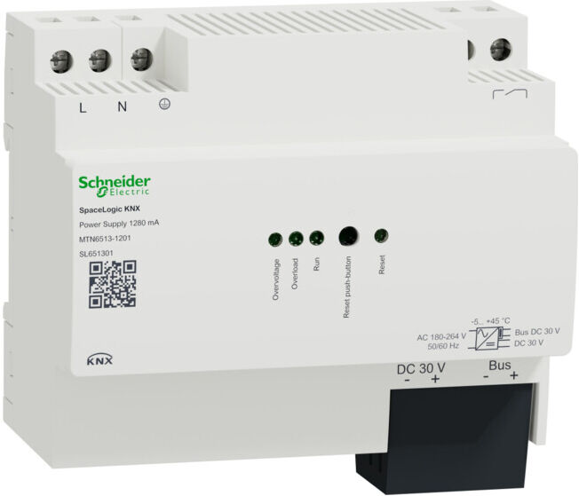 Schneider Electric Alimentation SpaceLogic KNX, 1280 mA MTN6513-1201 (MTN6513-1201)