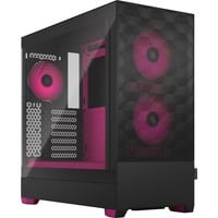Pop Air RGB Magenta Core TG Clear Tint, Tower-Gehäuse schwarz/magenta