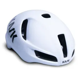 KASK Utopia Y WG11, Rennradhelm für Aerodynamik auf der Straße - Weiß, 59 - 62 (Größe L)