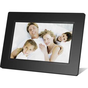 Braun-Photo Digitaler-Bilderrahmen DigiFrame 711, 7 Zoll Display, schwarz