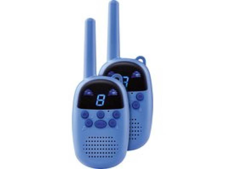 LUPILU® Set de talkies-walkies pour enfants (Bleu)