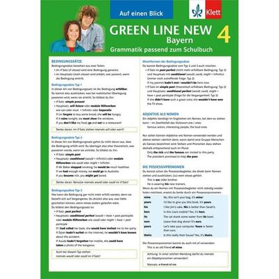 Green Line New Bayern 4 - Auf einen Blick, Taschenbuch von Sabine Schlimm, Klett Lerntraining bei PONS Langenscheidt GmbH, 978-3-12-926142-2