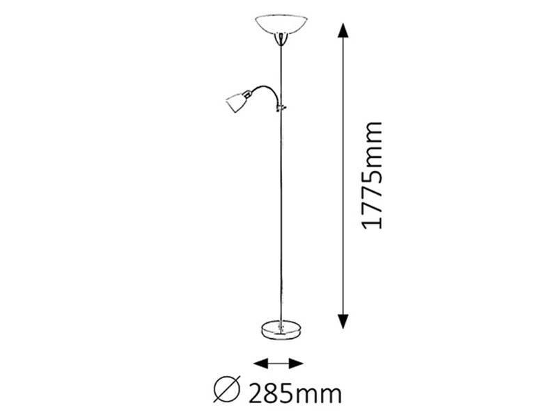 Rabalux Vloerlamp DIANA 4067