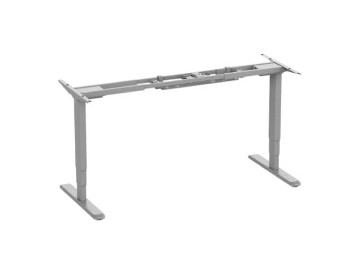 Ergolutions Höhenverstellbares Tischgestell groß – Primus XL – für Tischplatten bis 260 cm Breite – 7 Jahre Garantie