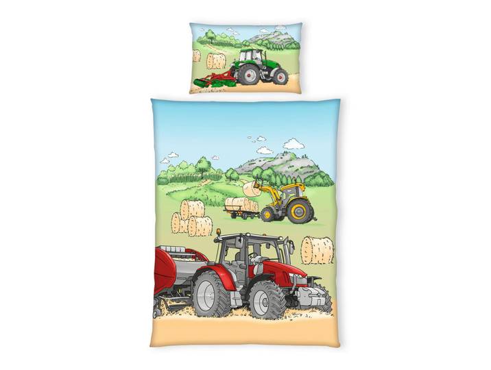 Kinderbettwäscheset, Mehrfarbig, Textil, 165x210 cm, Oeko-Tex® Standard 100, atmungsaktiv, Heimtextilien, Bettwäsche, Kinderbettwäsche