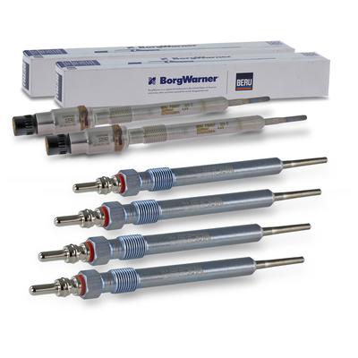 Bestprice 4x Glühkerze + 2x Glühkerze (inkl. Drucksensor) [Hersteller-Nr. 40670074] für VW, Audi